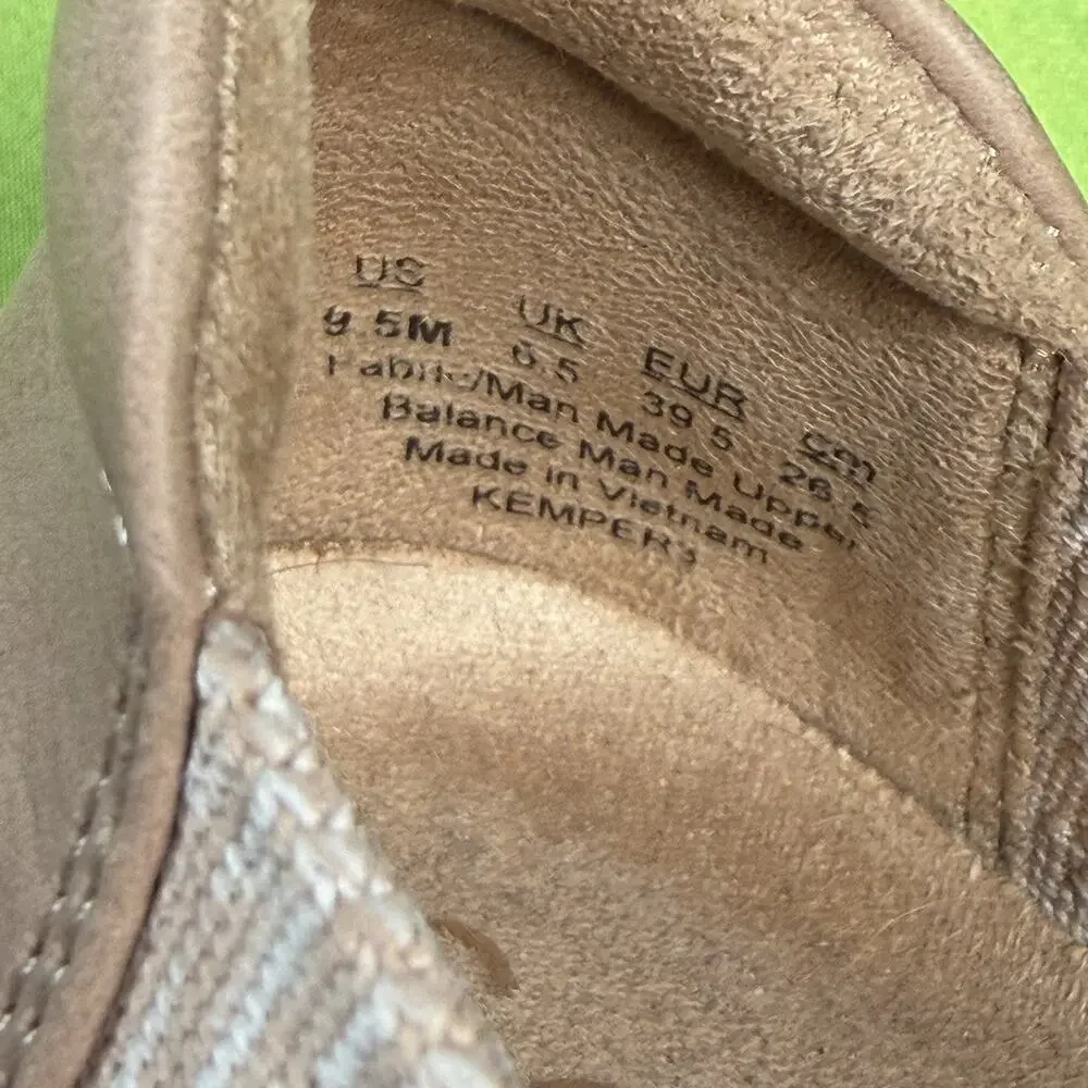 Soul Naturalizer Shoes Women's Size 9.5M Kemper Tan Heather Slip On Loafers